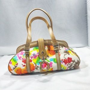 Authentic Christian Dior Floral Detective Bag NWOT